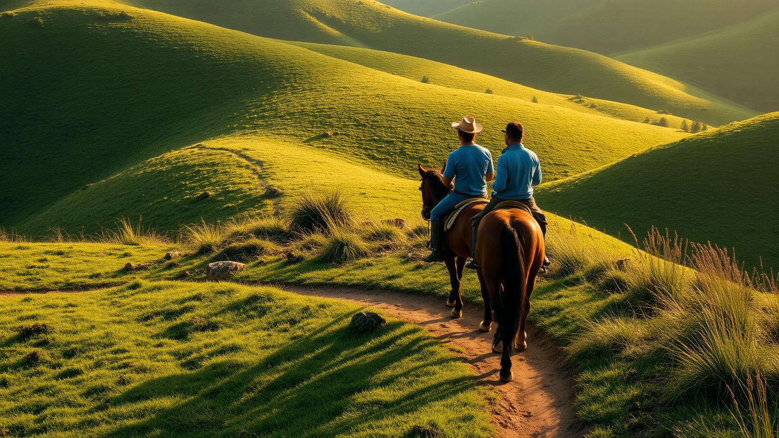 Cavalgada guiada pelas trilhas da Serra das Cabras