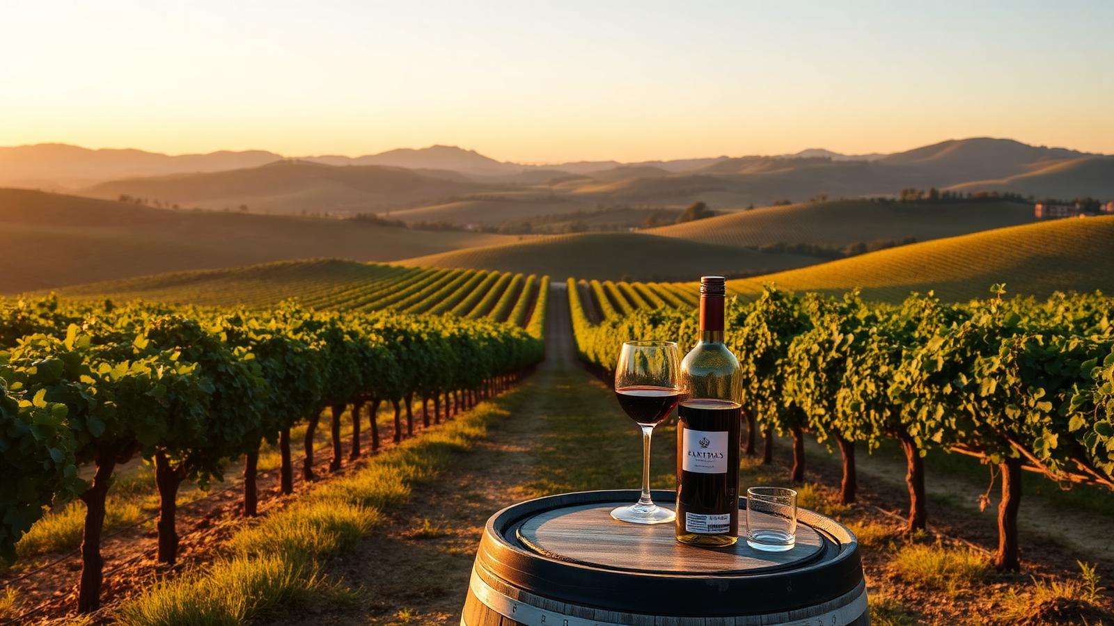 Vinhedos do polo vitivinícola de Campinas e região